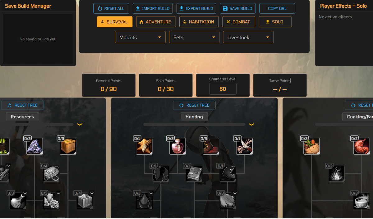 Reset Tree Icarus Talent Planner